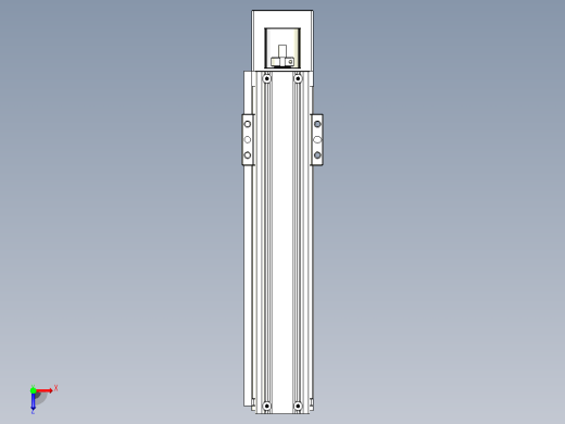 钢基模组TPA-KNR-4002C-200A1-M-F0S0俯视缩略图