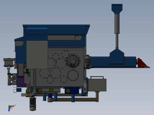 钢板矫直机sw21俯视缩略图