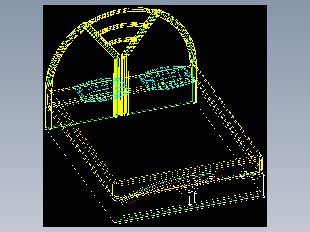 室内家具及植物三维模型二-CA036