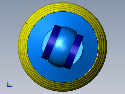 solidworks 冲击线圈左视缩略图