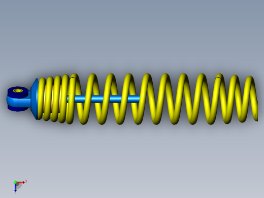 solidworks 冲击线圈俯视缩略图
