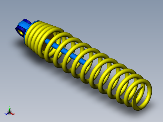 solidworks 冲击线圈正等轴测缩略图