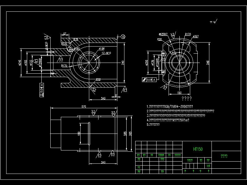 Q003-150-11ZA-1.5、8型空气压缩机十字头体铣十字头体两平面夹具设计[含三维SolidWorks]