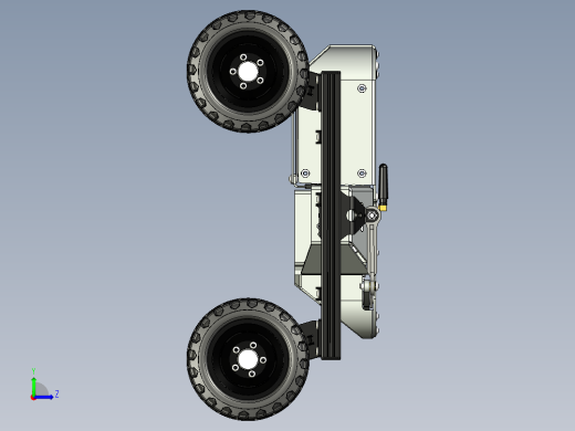 leo-rover四轮火星车3D图纸 STEP格式左视缩略图