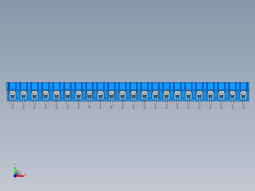 DEGSON DG365 系列 7.5mm 接线端子-DG365-7.5-22P-12-00AH前视缩略图