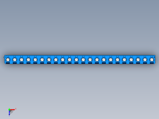 DEGSON DG365 系列 7.5mm 接线端子-DG365-7.5-22P-12-00AH俯视缩略图