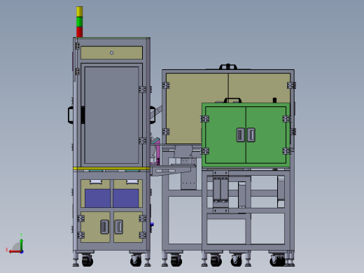 整机组装机后视缩略图