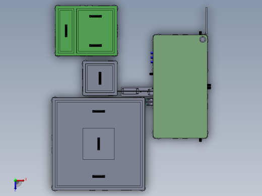整机组装机俯视缩略图