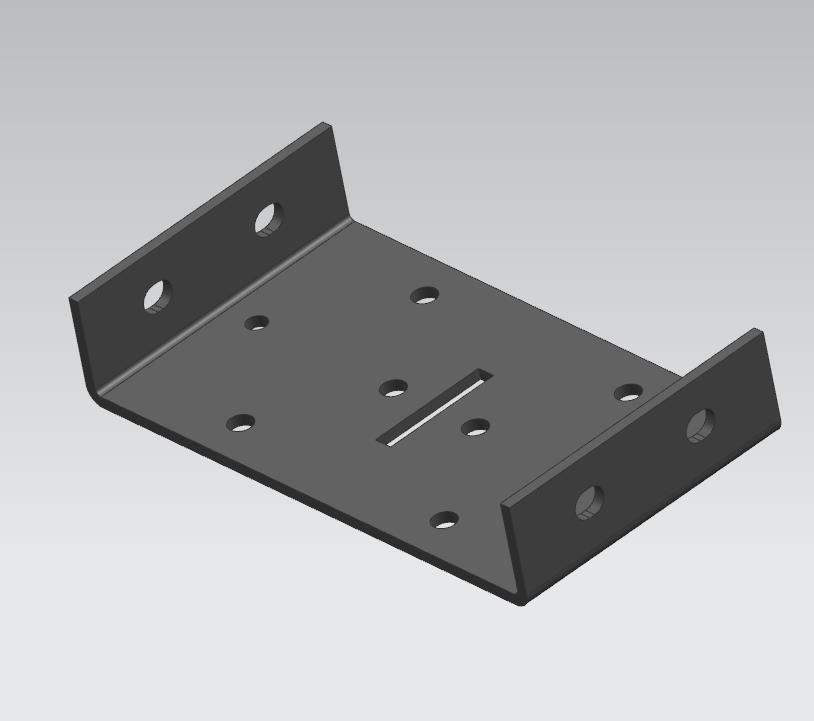 固定车厢上角铁弯曲模（CAD图+UG三维）