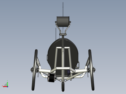 自行车三轮车卧式--stp后视缩略图