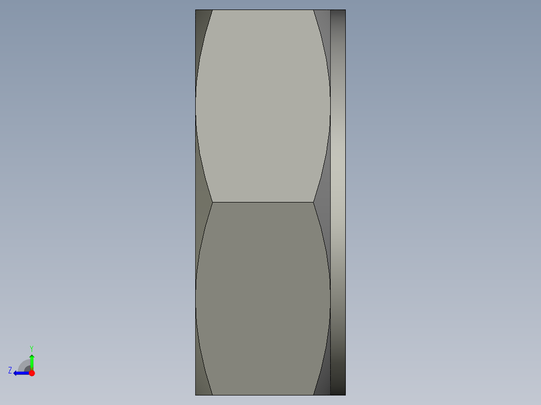 卡套式工业通用硬管接头32_bu-s右视图