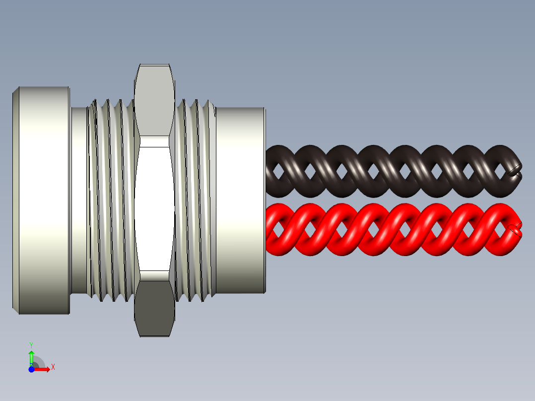 开关面板前视图