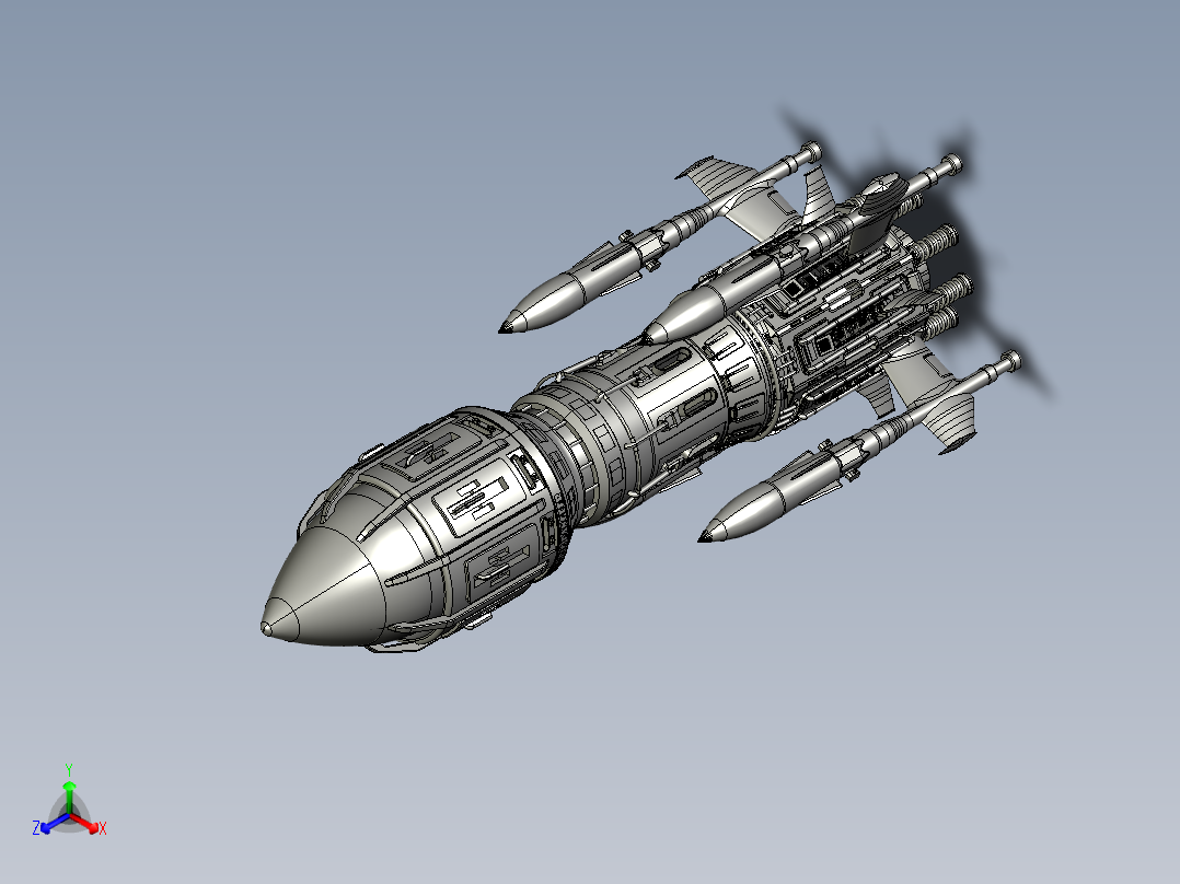 导模型3D图纸 STEP格式