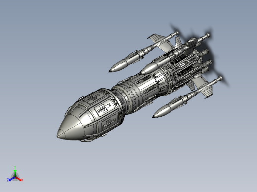 导模型3D图纸 STEP格式