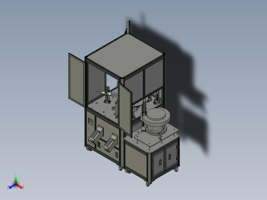 铝型材机箱视觉检测设备完整图纸2