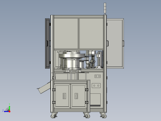 铝型材机箱视觉检测设备完整图纸2右视缩略图