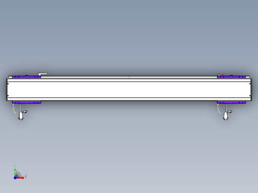 威洛博VL系列3d模型模组2VL14S2Y-S1100前视缩略图