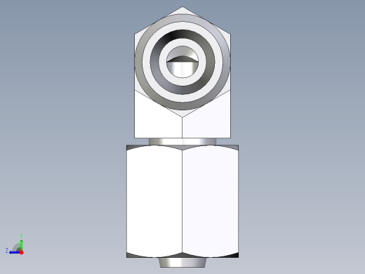 卡套式工业通用硬管接头EO_Swivel_nut_elbow_EW06LOMDCF右视缩略图