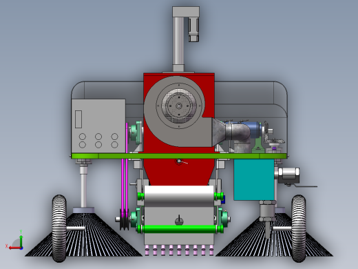 松针收集机后视缩略图