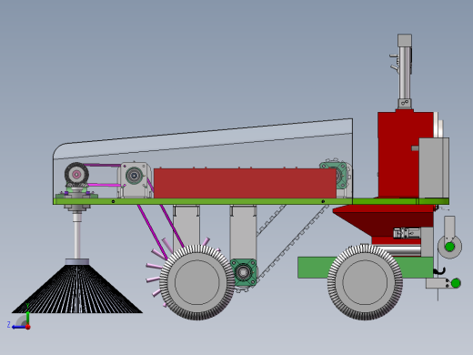 松针收集机右视缩略图