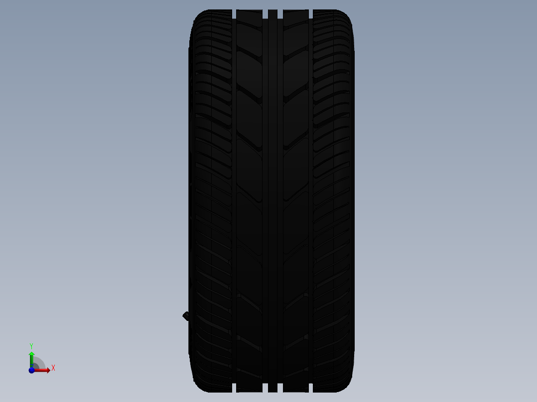 Audi奥迪车轮前视图