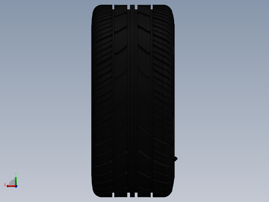 Audi奥迪车轮后视图