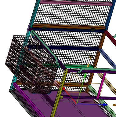 叉车高空检修作业平台