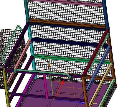叉车高空检修作业平台