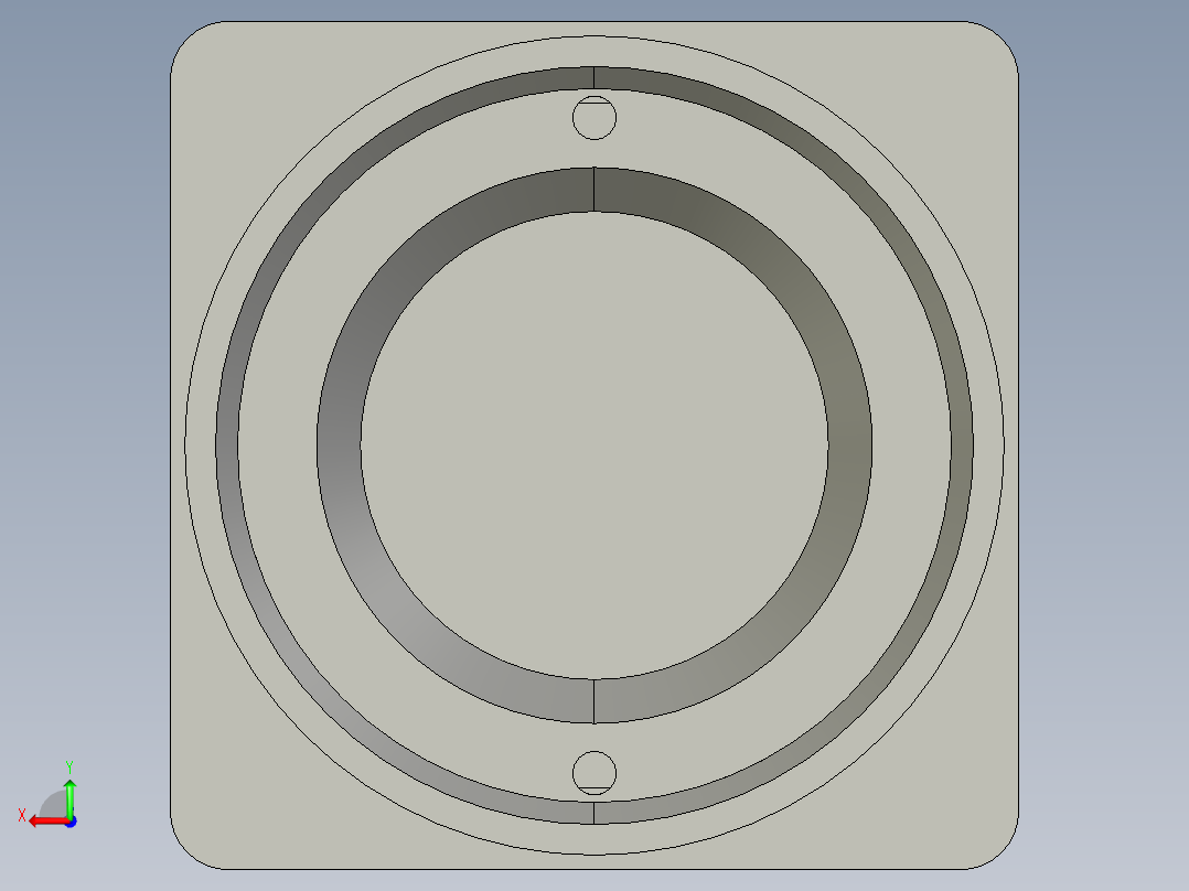 大恒相机镜头Daheng_MER-U_3D_Drawing多系列图纸后视图