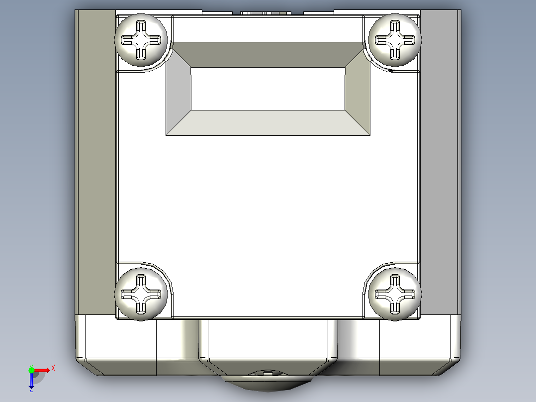 安全_区域传感器SDS03-3俯视图