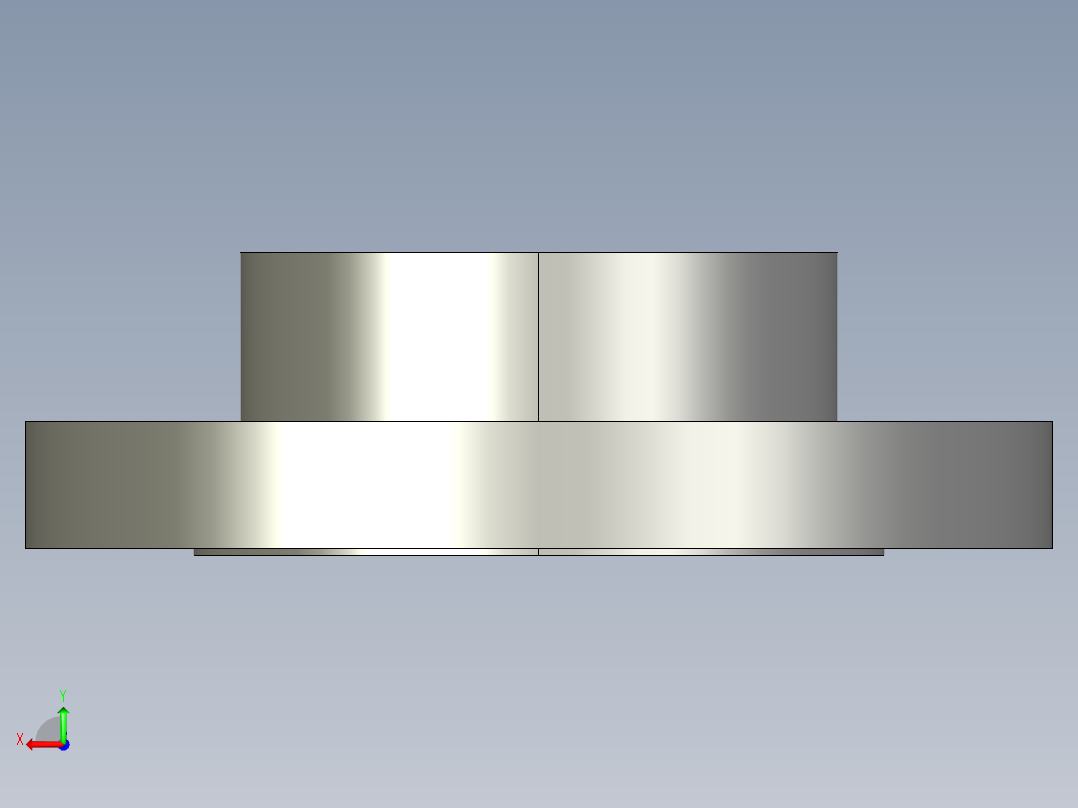 船舶管路系统SeaCor_Flange Vanstone_SOC_37J154040_4in后视图