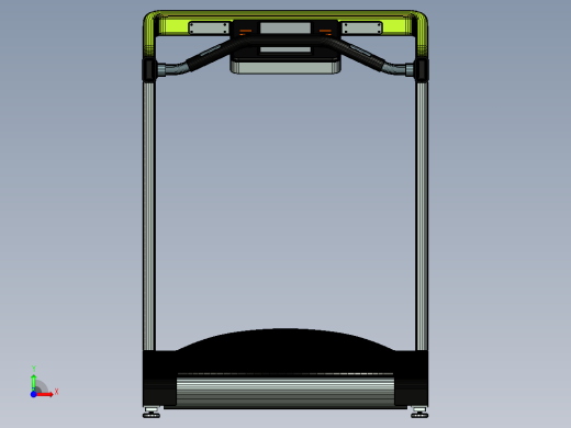 简洁式跑步机前视缩略图