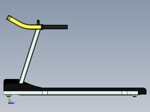 简洁式跑步机左视缩略图