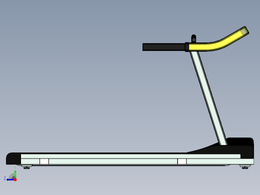 简洁式跑步机右视缩略图