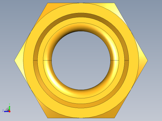 扩口式工业通用硬管接头Long Nut 41FL-6右视缩略图