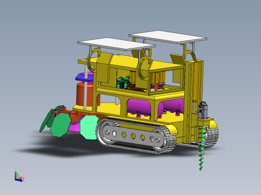 全自动植树机器人设计