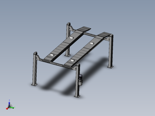 四柱式汽车举升机