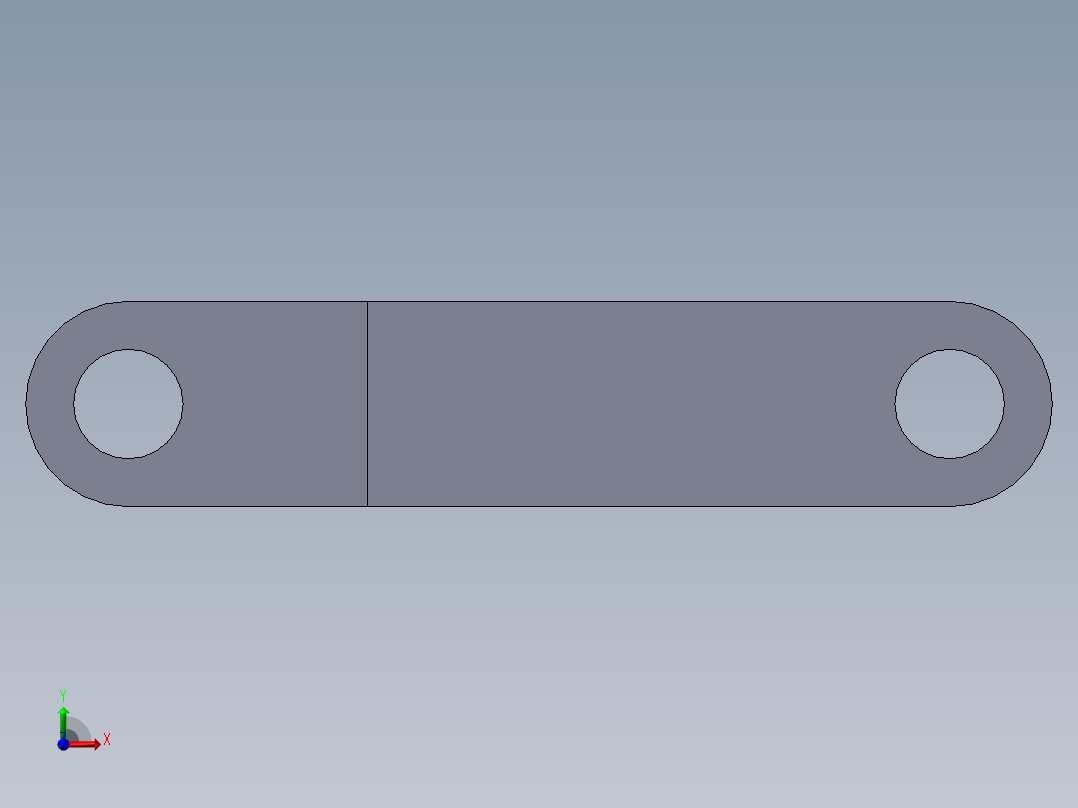 S43 传动臂前视图