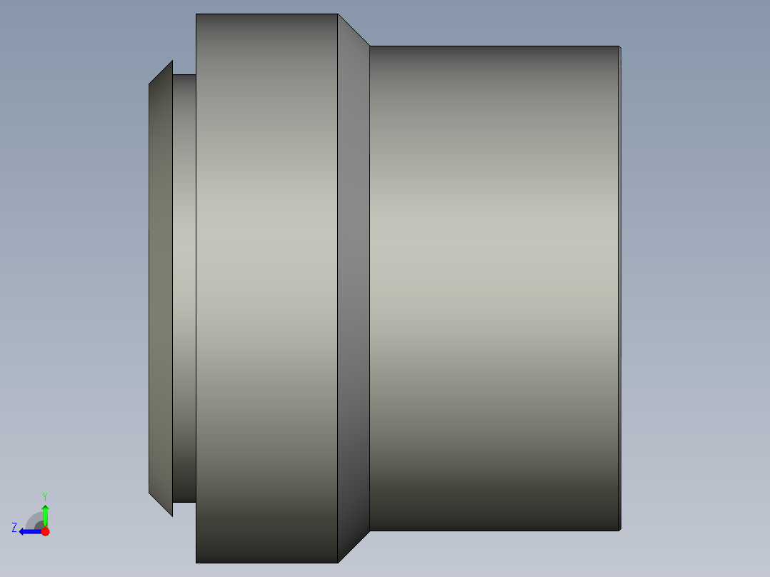 卡套式工业通用硬管接头5_tu-s右视图