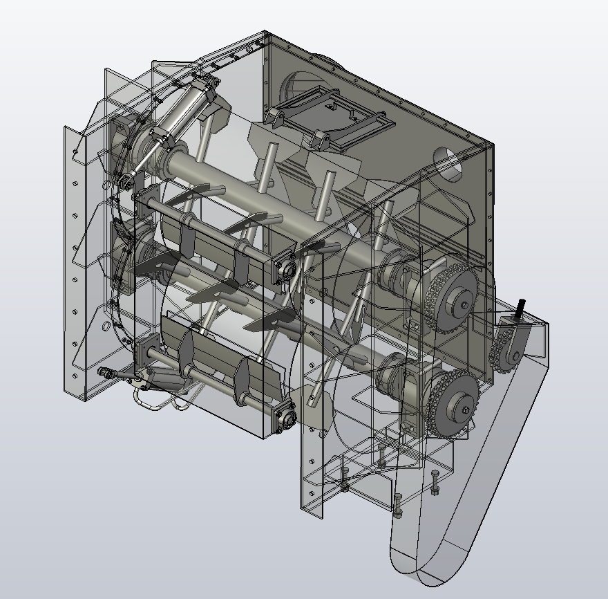 2000L无重力混合机三维Step