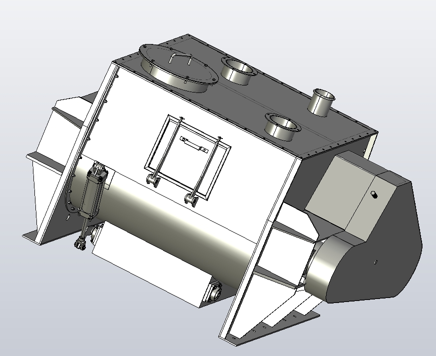 2000L无重力混合机三维Step