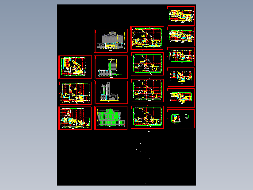 高层住宅建筑图纸