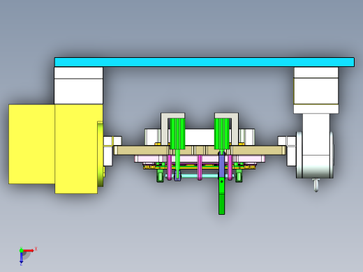ZAZ00-D笔记本CNC工装夹具三维模型-CNC620140619俯视缩略图