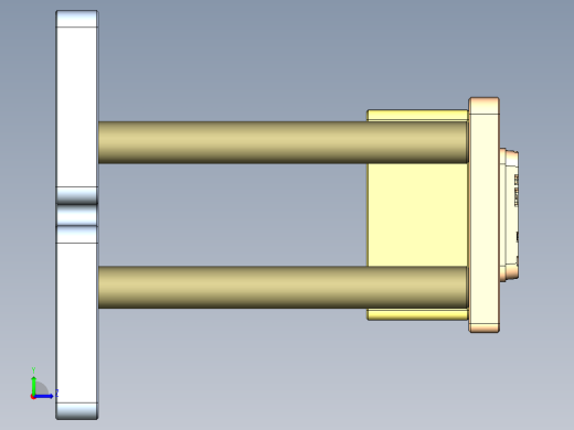 SIVA-DY-笔记本CNC工装夹具三维模型CNC1-161122左视缩略图