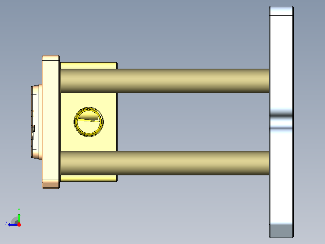 SIVA-DY-笔记本CNC工装夹具三维模型CNC1-161122右视图