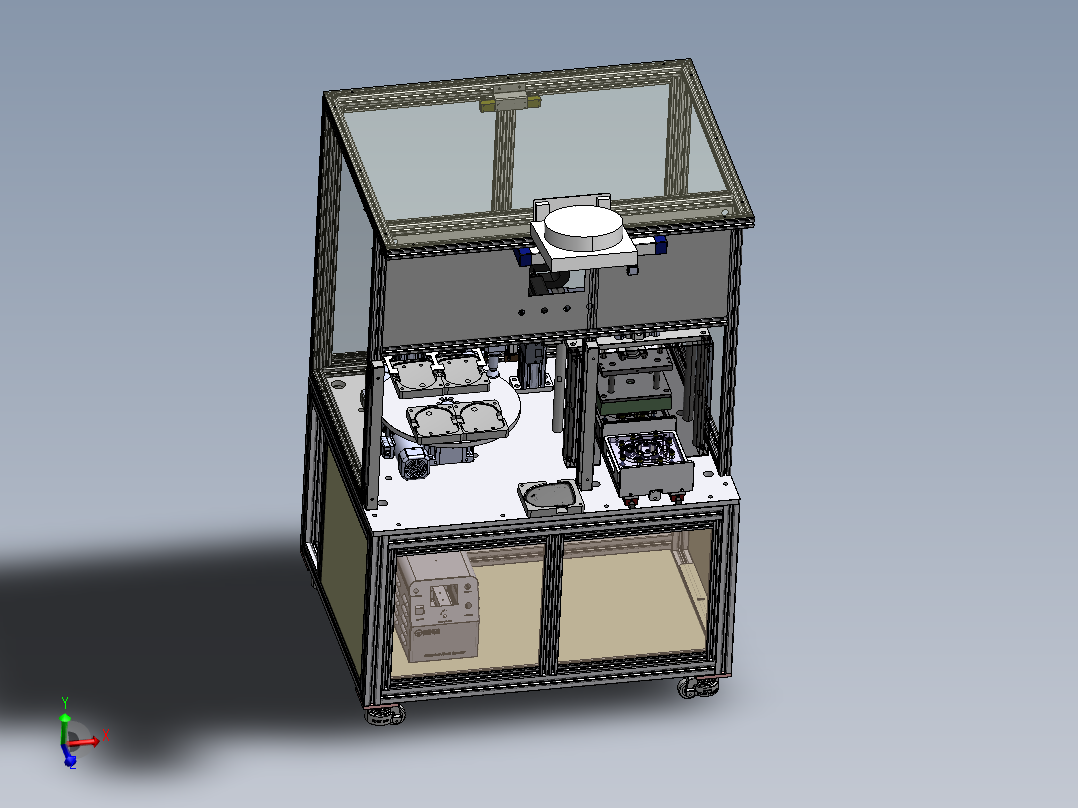 镜面押解和焊接sw20可编辑主视图