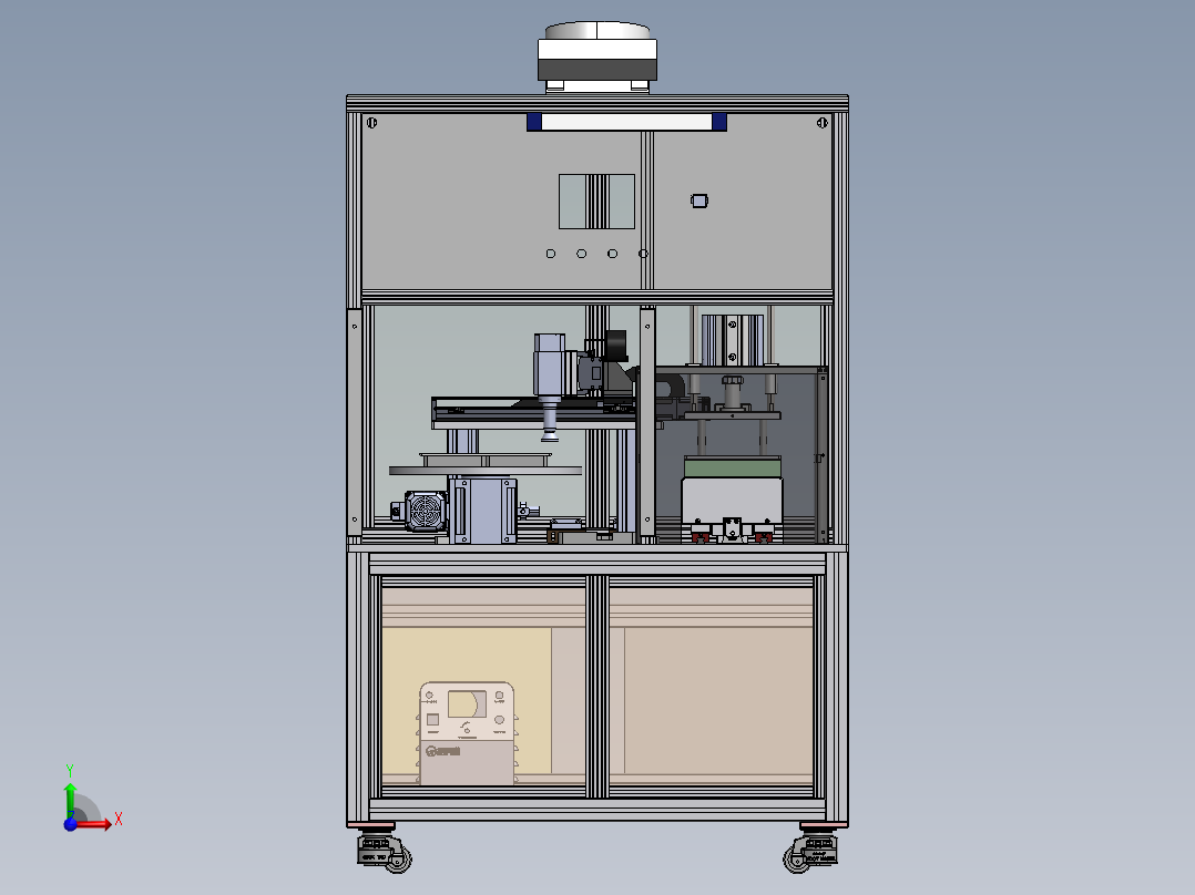 镜面押解和焊接sw20可编辑前视图