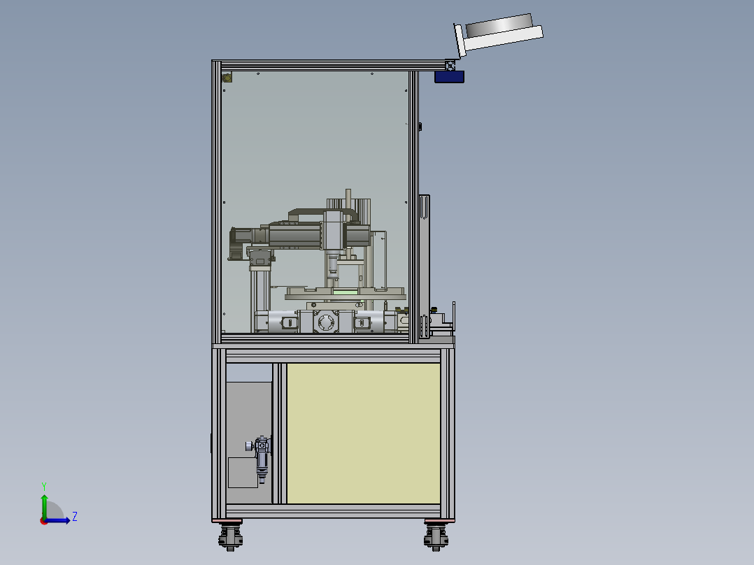 镜面押解和焊接sw20可编辑左视图