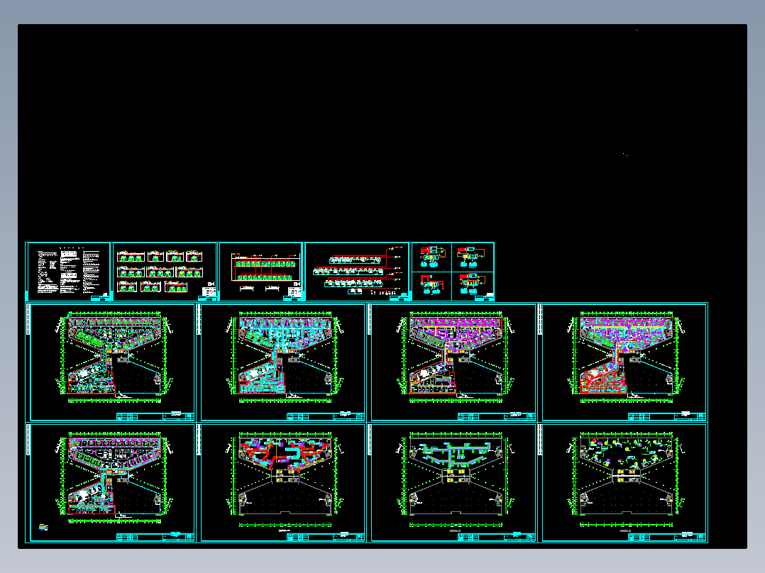 荆州某医院手术部净化空调图