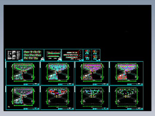 荆州某医院手术部净化空调图